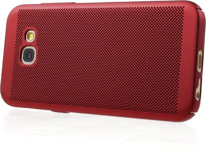 Produktbild König Design Handyhülle für Samsung Galaxy A5 (2017) Schutzcase Backcover Bumper Etuis Rot (Samsung Galaxy A5 (2017))