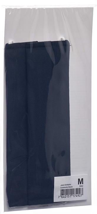 Image du produit Jakob Schlaepfer Testex Community Maske M navyblau (1 x)