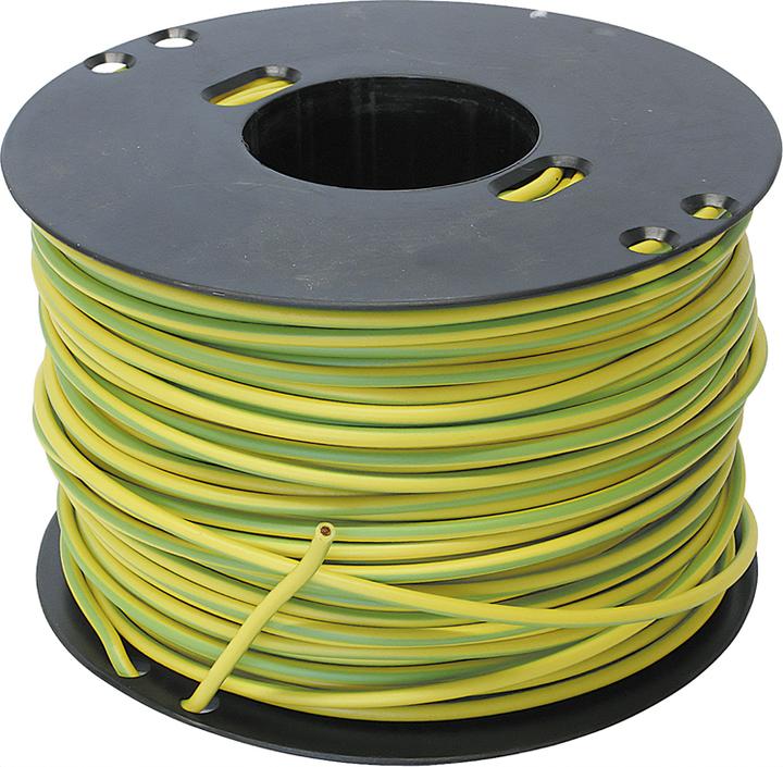 Image du produit Steffen Torsadé 2.5mm² vert/jaune bobine 300m (300 m)