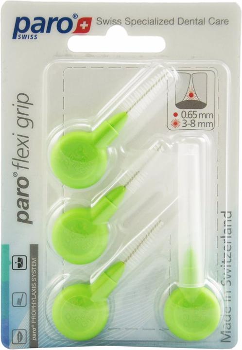 Image du produit Paro Flexi Grip 3/8.0mm hellgrün medium konisch (4 x, 8 mm)