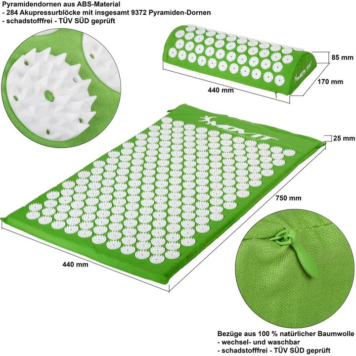Actual product image Movit Akupressurmatte (25 mm)