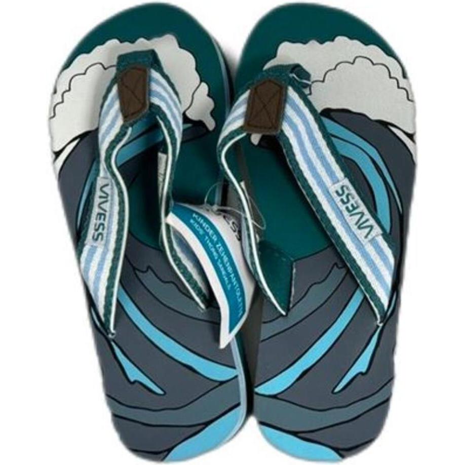 Vivess, Jungen, Flip-Flop, Kinder Flip-Flop, Türkis, (31)