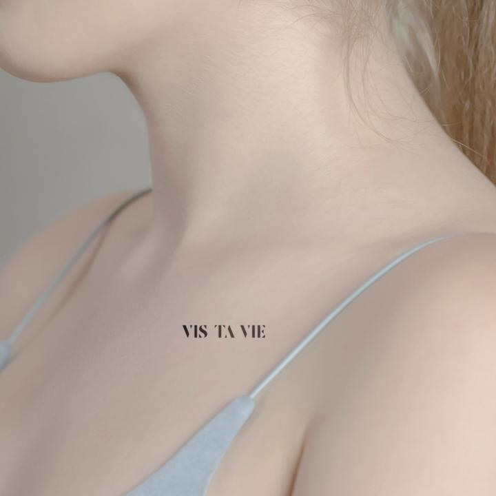 Image du produit minink Tatouage temporaire - VIS TA VIE