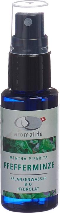 Image du produit Aromalife Pflanzenwasser Pfefferminze (Lingettes nettoyantes pour le visage, 30 ml)