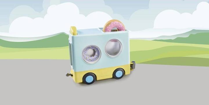 Image du produit Playmobil 1.2.3 : Camion donut fou avec fonction d'empilement et de tri (71325, Playmobil 1.2.3)