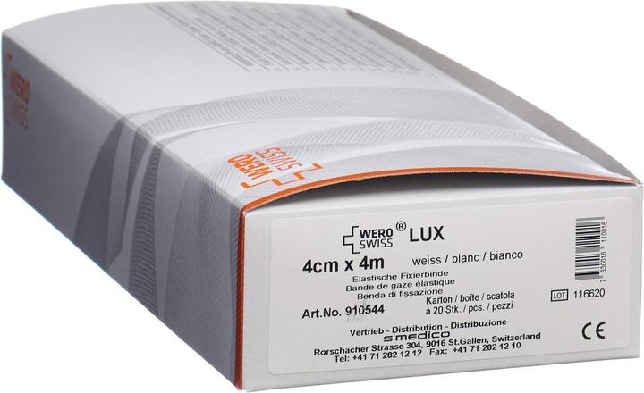 Immagine prodotto Wero Swiss Lux Elastische Fixierbinde 4mx4cm weiss