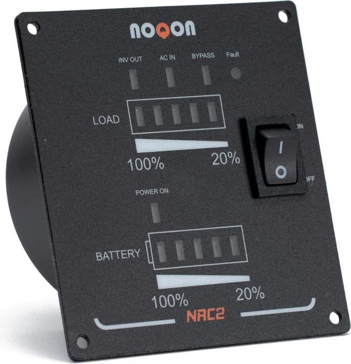 Immagine prodotto Noqon NRC2 Telecomando con indicatore del livello di carica per inverter
