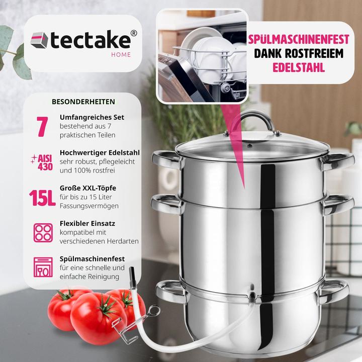 Produktbild tectake Dampfentsafter