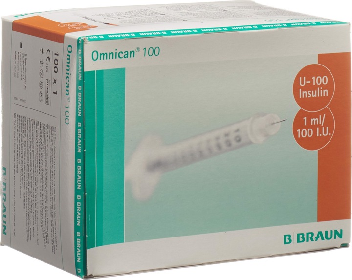 Produktbild B.Braun Insulin 100 (Insulinspritze)