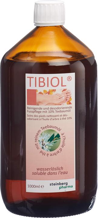 Actual product image Tibiol wasserlöslich (Foot bath, 1000 ml)