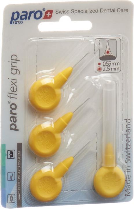 Paro Flexi Grip 2.5mm xx-fine gelb zylindrisch