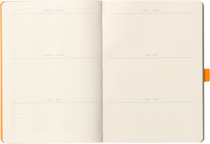 Produktbild Rhodia Rhodiarama Goalbook Softcover (A5, Kariert, Harter Einband)