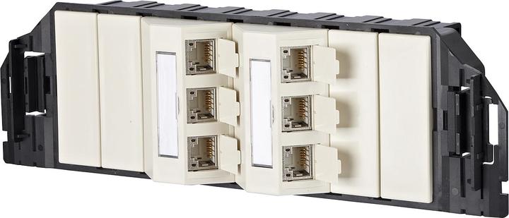 Image du produit Metz Connect 130B11S60301-E - RJ-45 - noir - blanc - 1 pièce(s)
