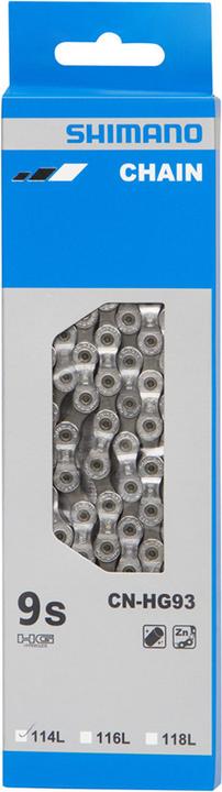 Actual product image Shimano Ultegra/XT CN-HG93 (9-speed)