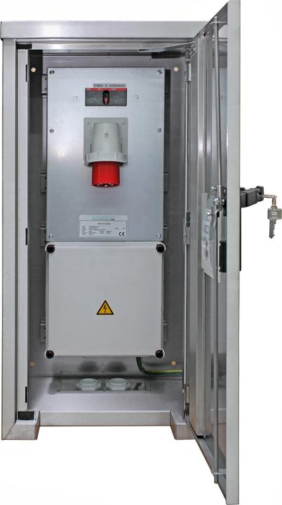 Produktbild Walther Werke WAL 8AP48125 Aufputzverteiler aus Edelstahl Netzumschalter 125A,Zug.125AAnb.-ste (1 x)