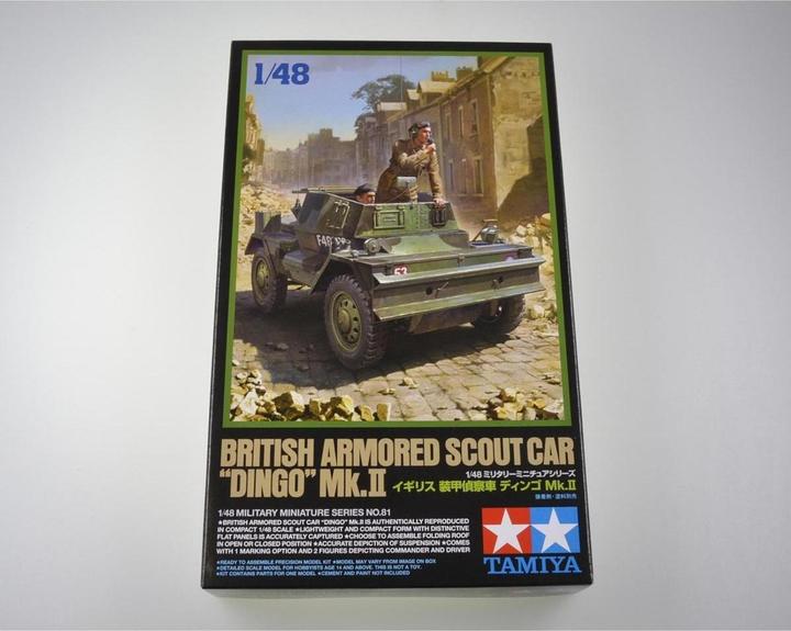 Produktbild Tamiya British Armored Scout Car Dingo Mk.II
