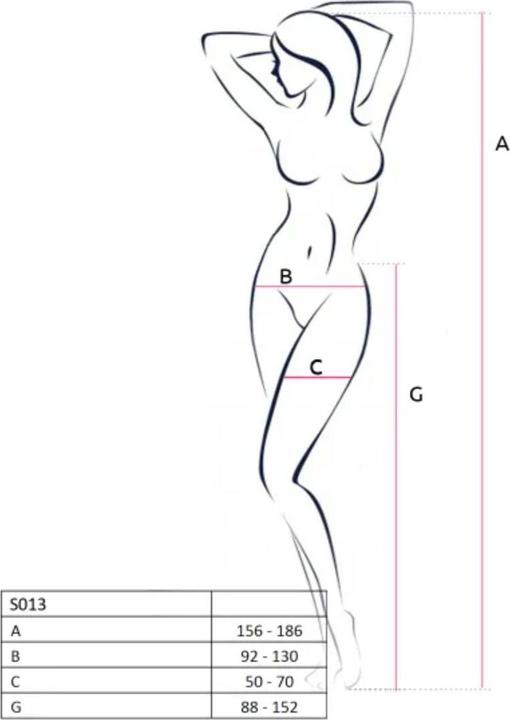 Produktbild Passion Strumpfhose ouvert in rot (One Size)