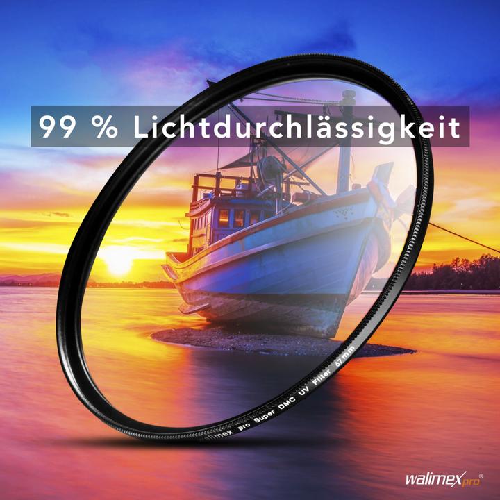 Actual product image Walimex pro per UV filter Slim Super DMC 67mm (67 mm, UV filter)