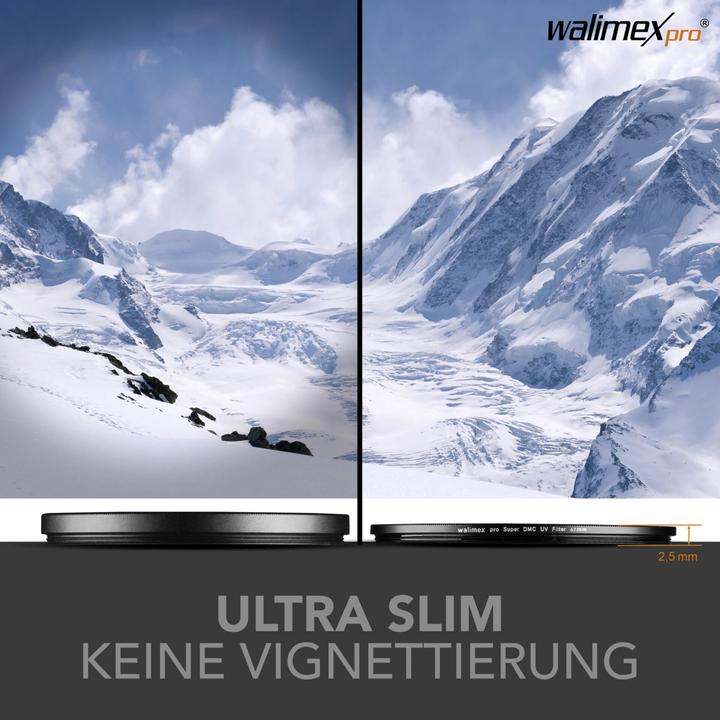 Actual product image Walimex pro per UV filter Slim Super DMC 67mm (67 mm, UV filter)