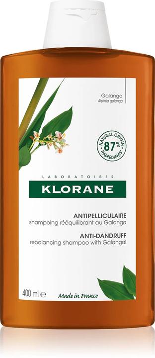 Actual product image Klorane Hair Shampoo Rebalancing With Galangal 400ml (Liquid shampoo, 400 ml)