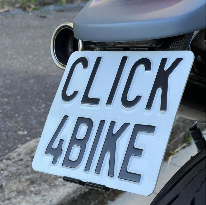 Actual product image 21cars Click licence plate holder (Front + rear, Universal)