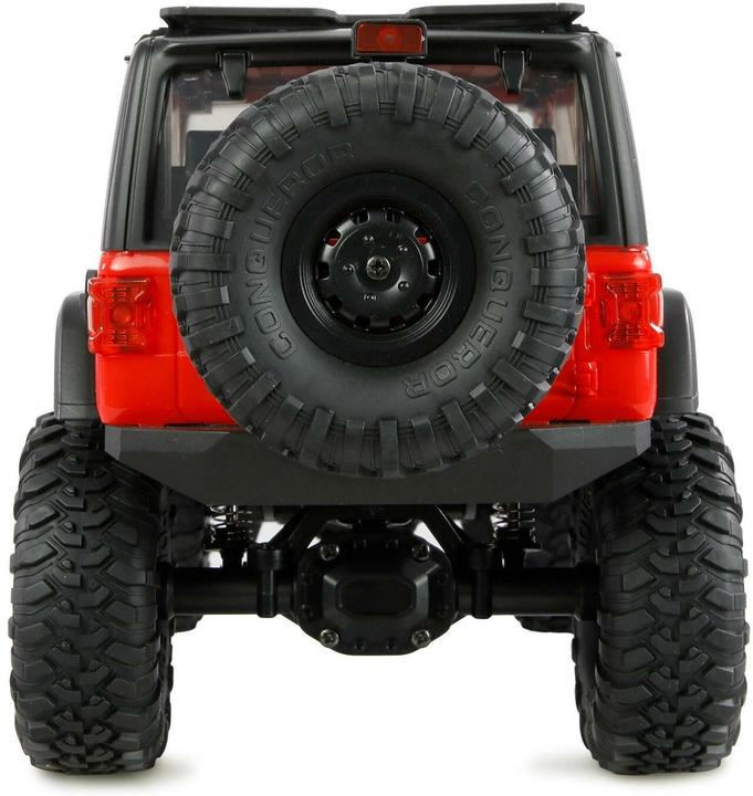 Produktbild Amewi RC Crawler Mini-Crosstrailer AMXRock 4WD 1:16 RTR rot (RTR Ready-to-Run)