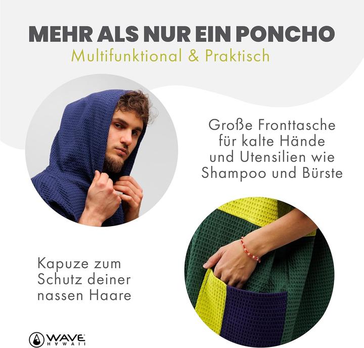 Produktbild Wave Hawaii Bade-Poncho Pampatar