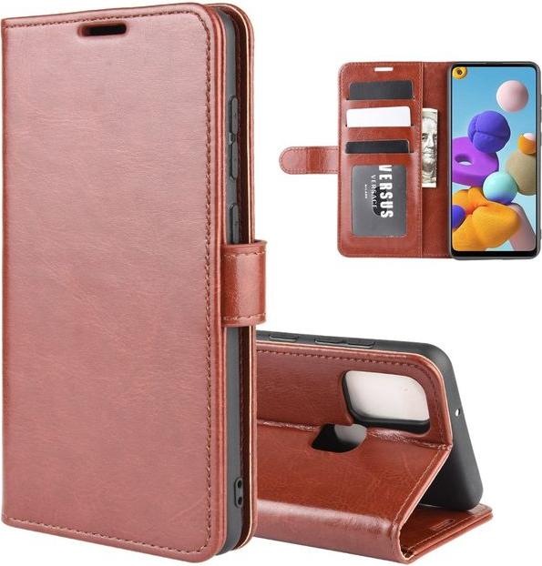 Produktbild MU Classic Crazy Horse Leder Bookcover Series (Samsung Galaxy A21s)
