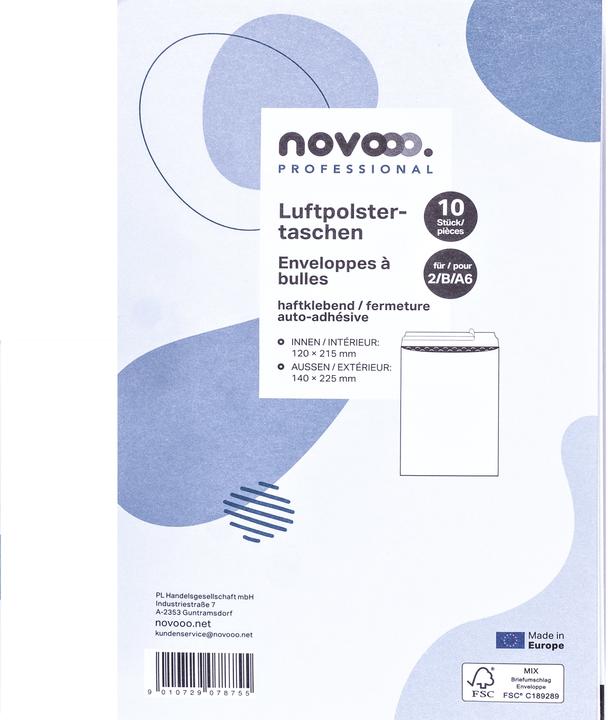 Actual product image Novooo Luftpolstertaschen (10 pcs.)