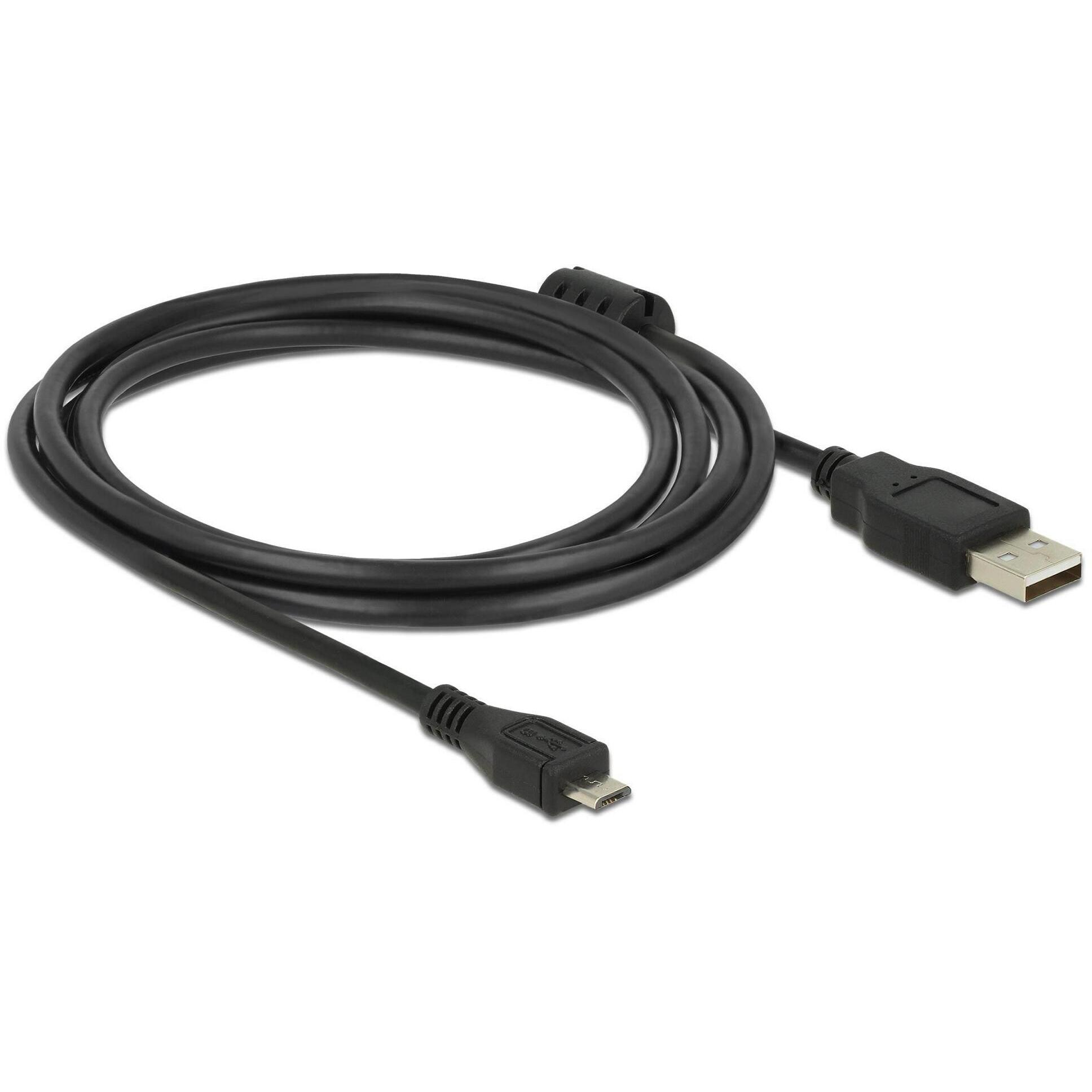 Thumbnail - Delock USB A - USB Micro-B (2 m, USB 2.0), USB Kabel