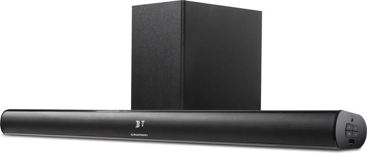 Actual product image Grundig GSB 910 SW Soundbar Speaker Black 2.1 Channels 80 W (80 W, 2.1 Channel)