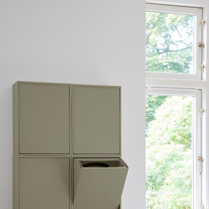 Produktbild ReCollector Recyclingbox - Eiche grün (12 l)