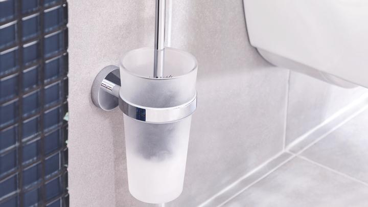 Actual product image tesa EXXCELLENT toilet brush set incl. adhesive solution without drilling