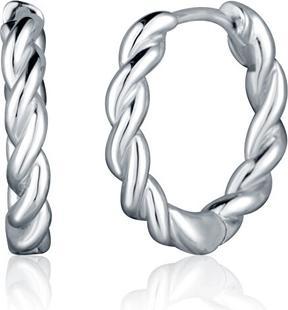 Produktbild JVD - Fashion silver hoop earrings SVLE2477XE90000