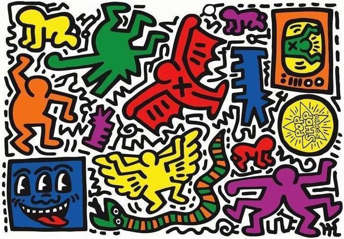 Produktbild Clementoni Puzzle Keith Haring g (1000 Teile)