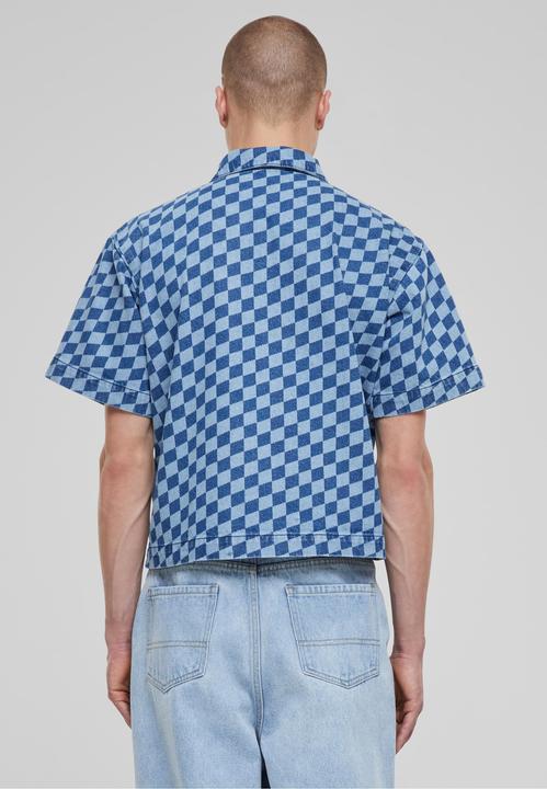 Produktbild Urban Classics Laser Check Printed Boxy Shirt - 166805 (XXL)