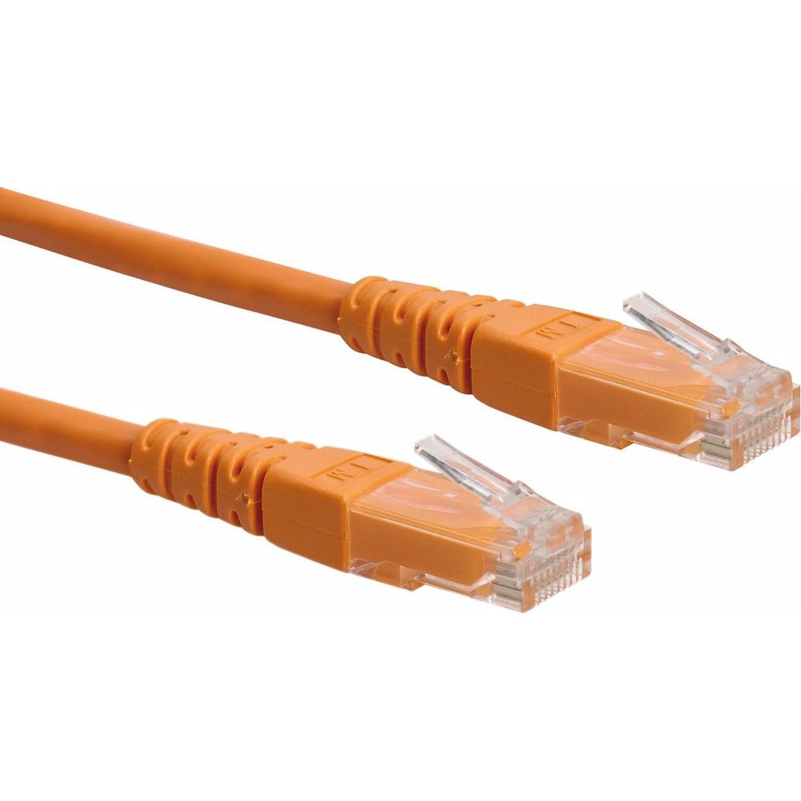 Roline Netzwerkkabel (U/UTP, CAT6, 0.50 m), Netzwerkkabel