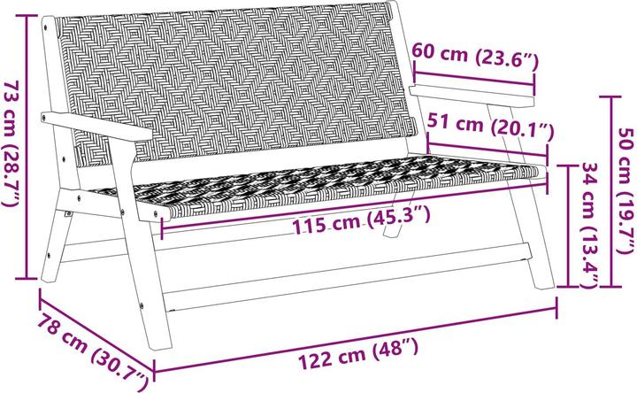 Produktbild vidaXL gartenmöbel
