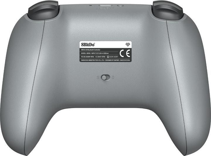Actual product image 8bitdo 64 Bluetooth Game Controller, gray, Switch/PC (Android, PC, Switch)