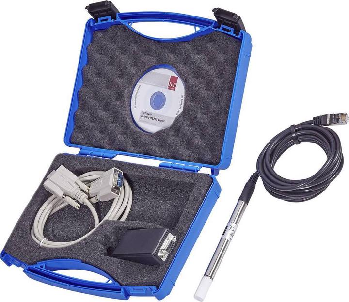 Actual product image B+B Thermo-Technik B & Technik Temperature and humidity measuring system 1 pc. Operating voltage: 9 V Measuring range: