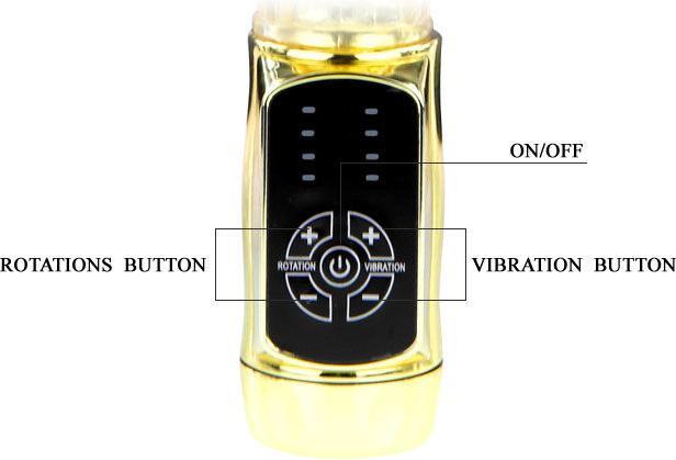 Produktbild Baile Rabbitvibrator "Gold Prince"