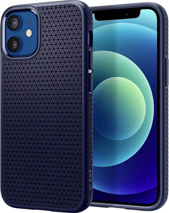 Produktbild Spigen iPhone 12 mini Case Liquid Air Navy Blue