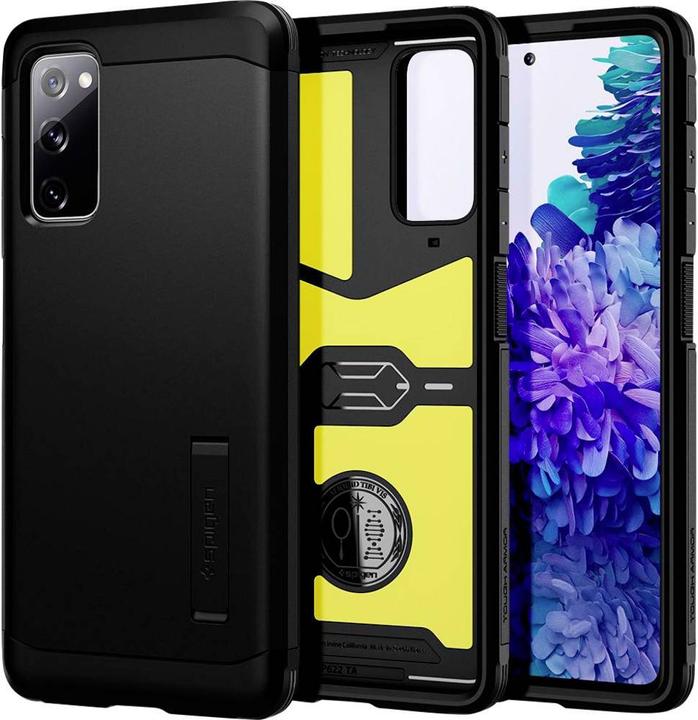 Productafbeelding Spigen Galaxy S20 FE Case Tough Armor Zwart (Samsung Galaxy S20 FE)