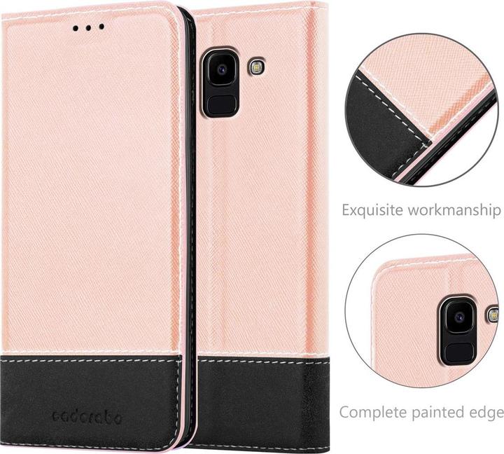 Immagine prodotto Cadorabo X-Wallet Copertura della tuta in ecopelle (Samsung Galaxy J6 (2018))