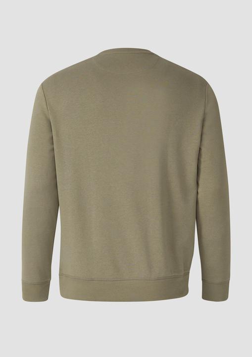 Produktbild s.Oliver Sweatshirt Sweatshirt aus Baumwollmix mit Crew Neck (3XL)