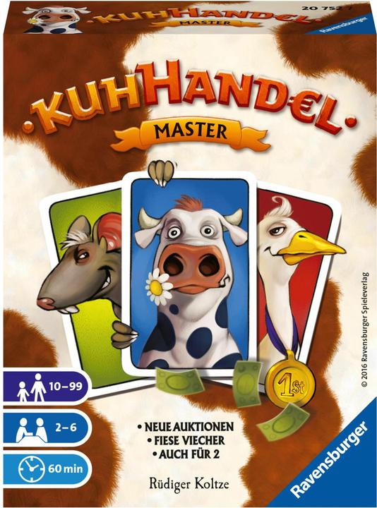 Produktbild Ravensburger Kuhhandel Master (Deutsch, 2 - 6 Spieler)