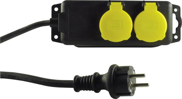 Actual product image REV Power strip IP44 2-fold 1.4m (2 x, CEE 7/3, 1.40 m)