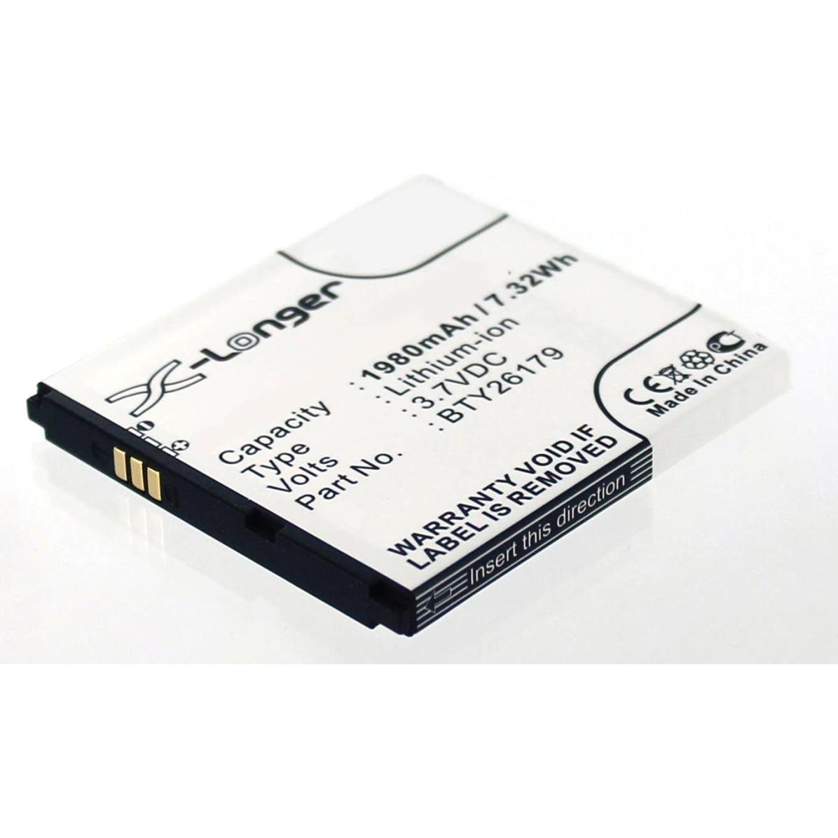 Thumbnail - AGI 12828 - Batterie/Akku - Schwarz - Weiss - Lithium-Ion (Li-Ion) - 1980 mAh - 3,7 V, Smartphone Akku