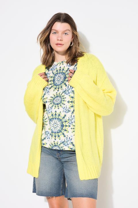 Image du produit Studio Untold Cardigan oversize, maille confortable, coupe ouverte (54)