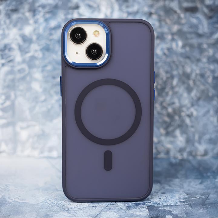 Produktbild OEM Frozen Mag Hülle für Samsung Galaxy S24 FE navy blau (Samsung Galaxy S24 FE)